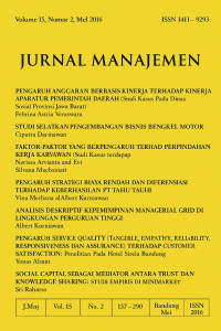 Image of Jurnal Manajemen