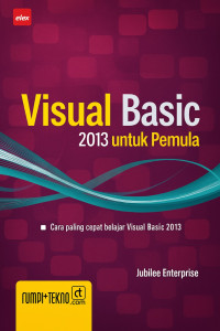 Image of Visual Basic 2013 untuk Pemula