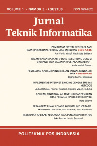 Image of Jurnal Teknik Informatika